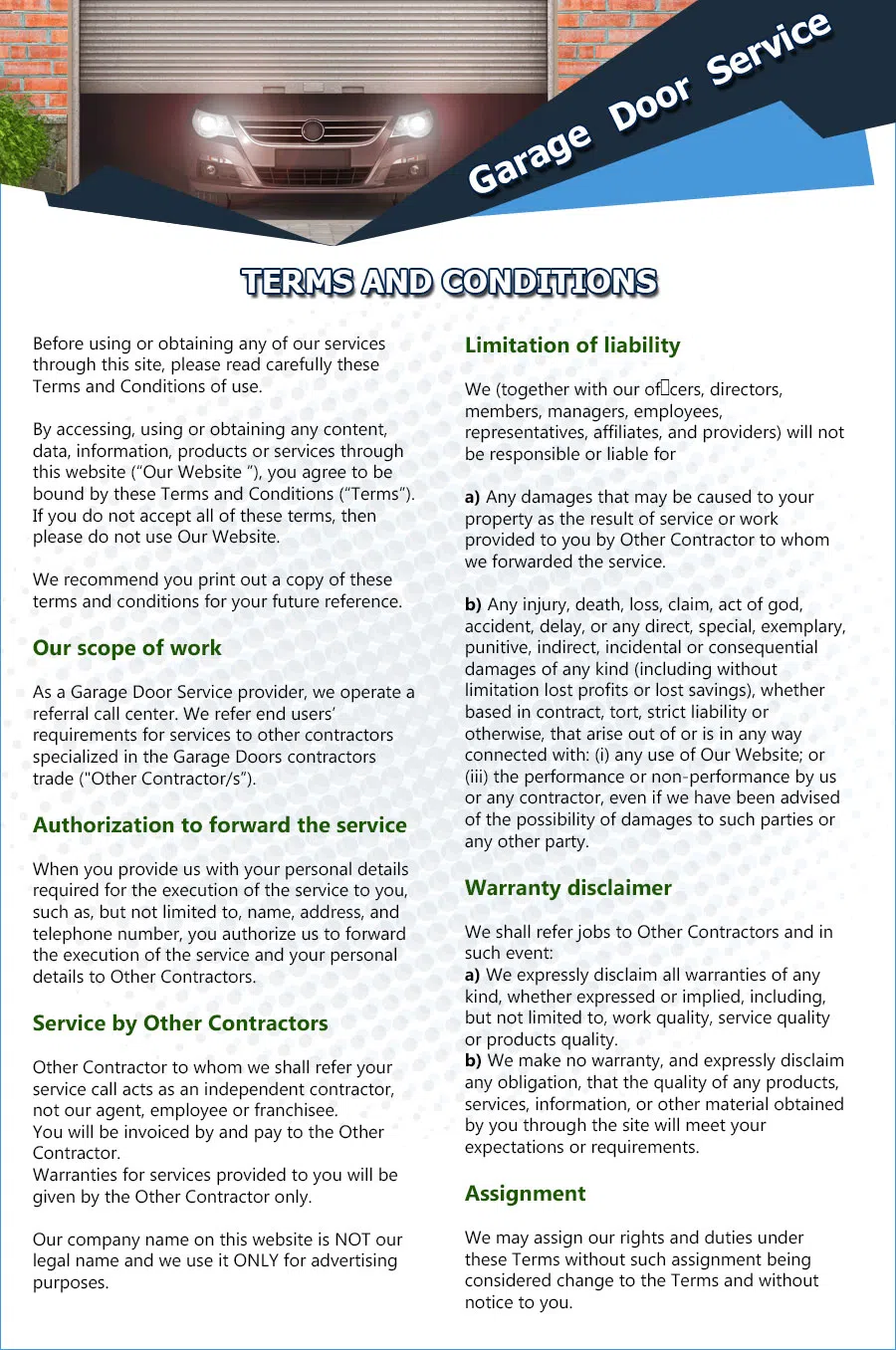 United Garage Door Whittier, CA 562-314-3473